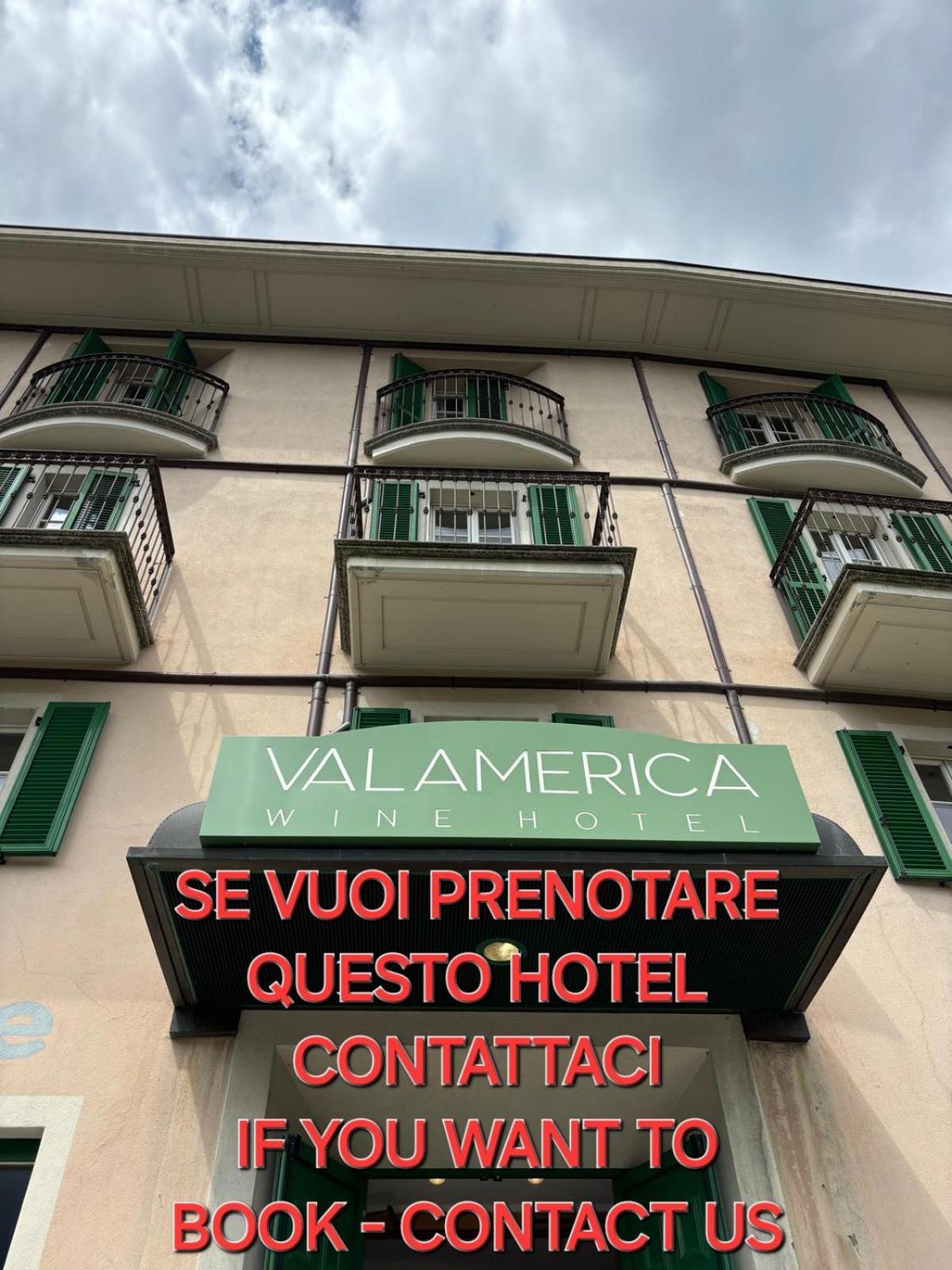 Hotel Ristorante Val America Sernio 外观 照片